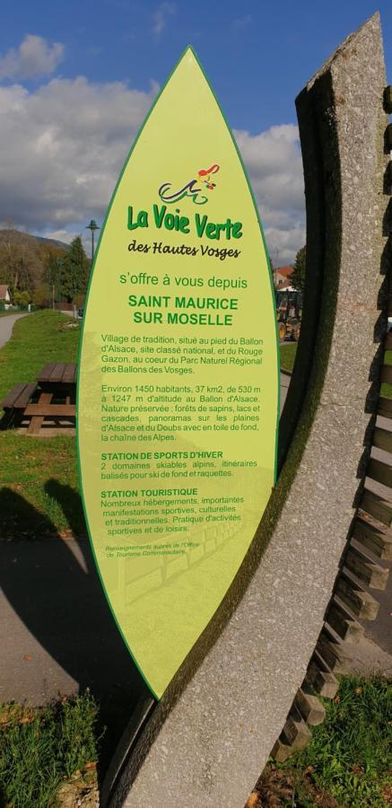 Au Bonheur Fait Maison Saint-Maurice-sur-Moselle Exterior foto
